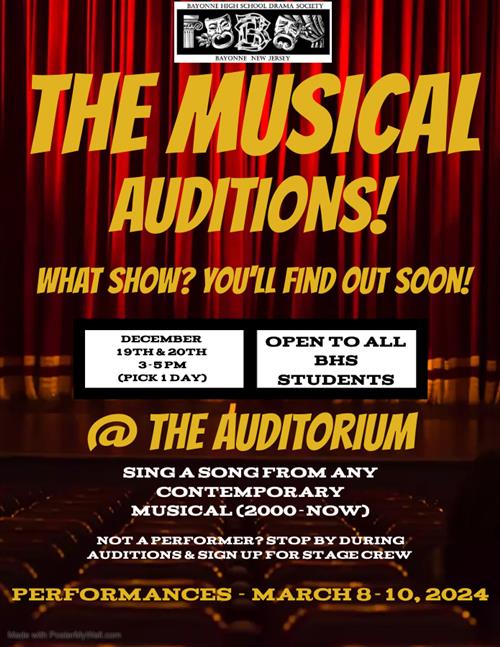 Audition Announcement